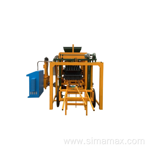 Qt4-15 Fully-Automatic Concrete solid Block Machine